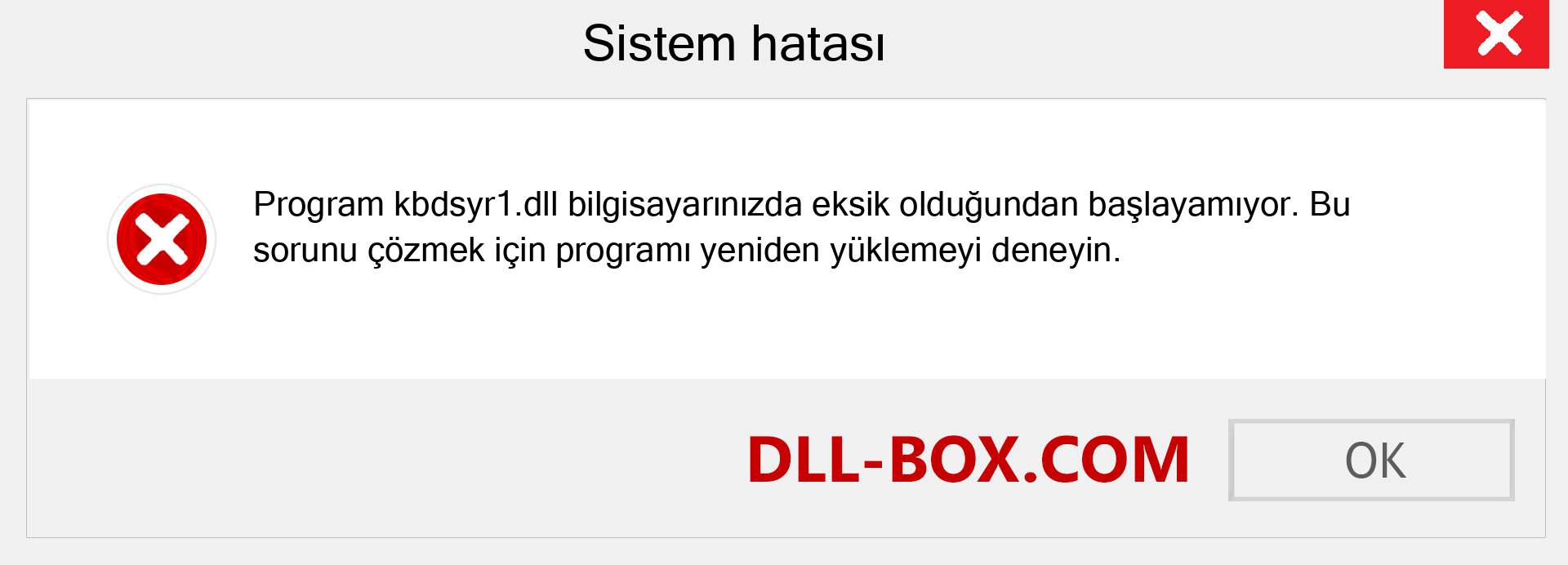 kbdsyr1.dll dosyası eksik mi? Windows 7, 8, 10 için İndirin - Windows'ta kbdsyr1 dll Eksik Hatasını Düzeltin, fotoğraflar, resimler